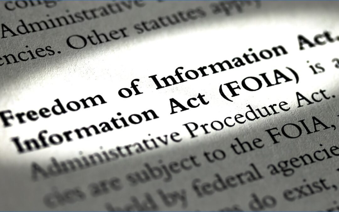 Freedom Of Information Act Request
